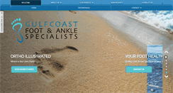 Desktop Screenshot of gulfcoastfootcare.com